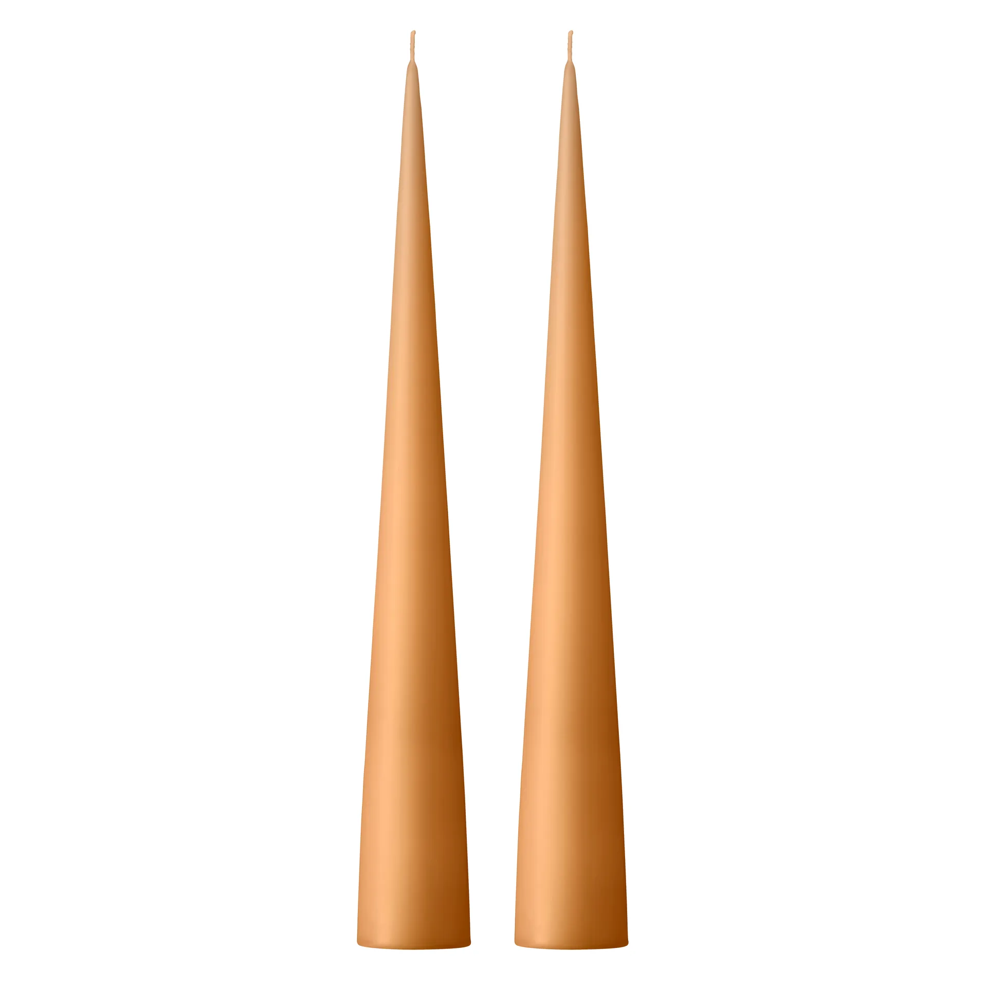 ester & erik konljus 37 cm 2-pack matt, Mörk aprikos 19/2 ester & erik