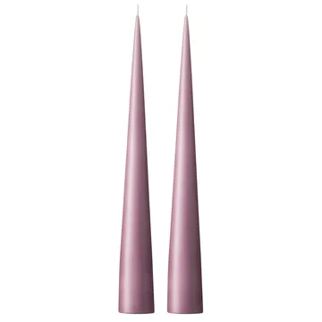 ester & erik konljus 37 cm 2-pack matt - Muted mauve 42 - ester & erik