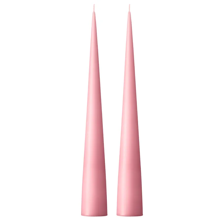ester & erik konljus 37 cm 2-pack matt - Old rose 39 - ester & erik