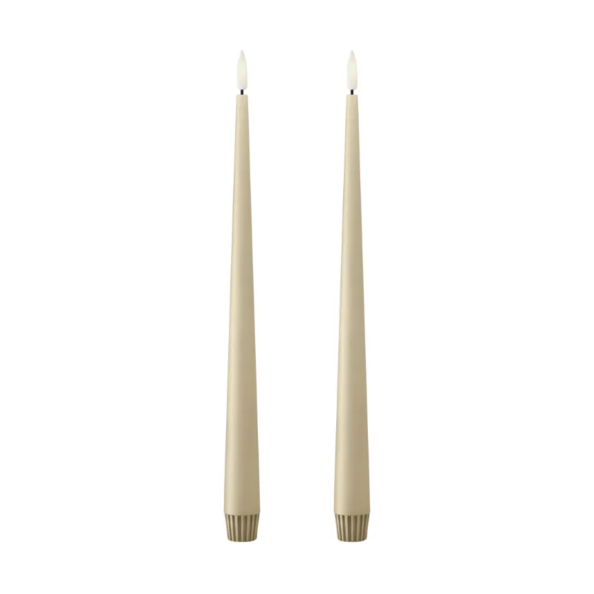 ester & erik kronljus LED 2-pack, 14 Pale ginger , 30 cm ester & erik