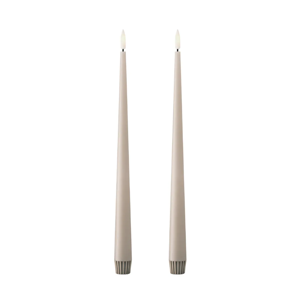ester & erik kronljus LED 2-pack, 22 Linen Grey , 30 cm ester & erik