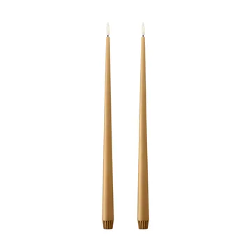 ester & erik kronljus LED 2-pack - 27 Almond butter, 40 cm - ester & erik
