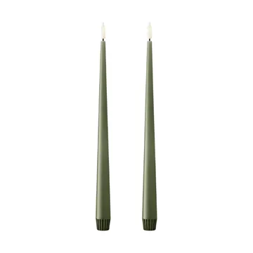 ester & erik kronljus LED 2-pack - 70 Green Soil , 30 cm - ester & erik