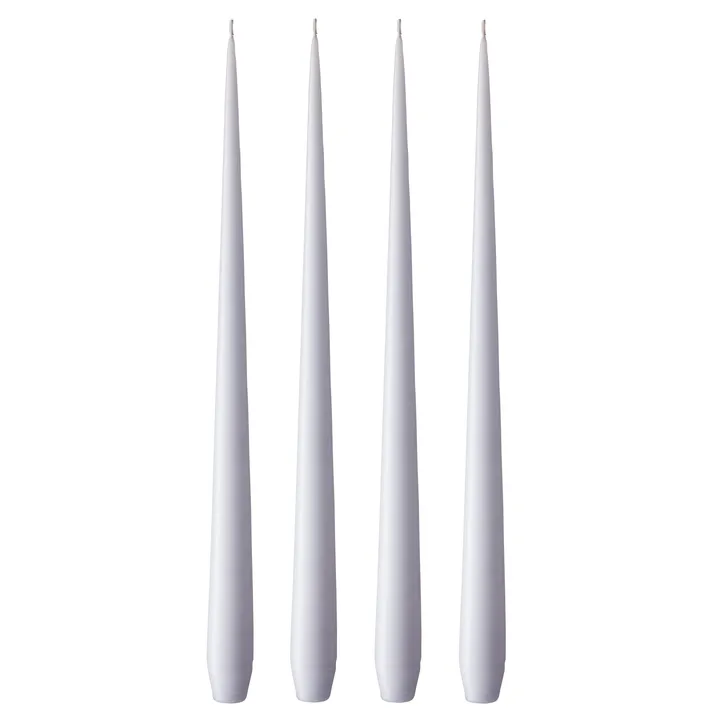 ester & erik ljus 4-pack matt - Airy violet 12, 32 cm - ester & erik
