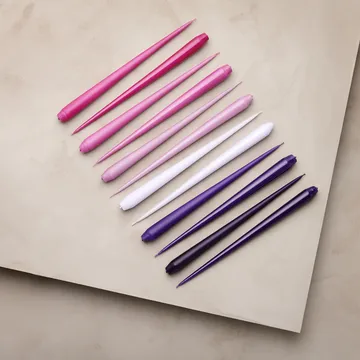 ester & erik ljus 4-pack matt - Airy violet 12, 32 cm - ester & erik