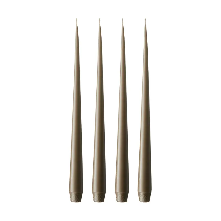 ester & erik ljus 4-pack matt - Caviar 77, 32 cm - ester & erik