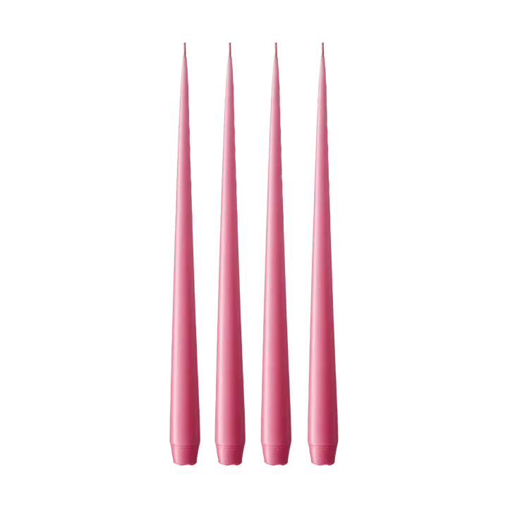 ester & erik ljus 4-pack matt - Clear pink 41, 42 cm - ester & erik
