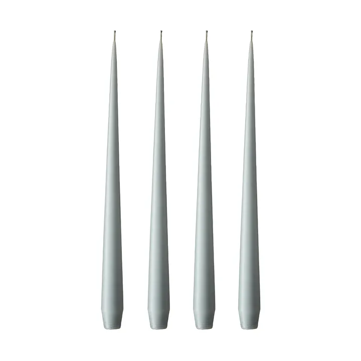 ester & erik ljus 4-pack matt - concrete, 42 cm - ester & erik