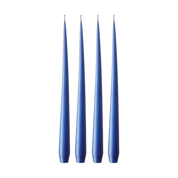 ester & erik ljus 4-pack matt - Cornflower 48, 42 cm - ester & erik