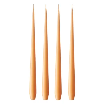 ester & erik ljus 4-pack matt - dark Melon sorbet 19/2, 32 cm - ester & erik