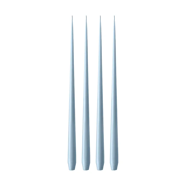 ester & erik ljus 4-pack matt - Dusty blue 83, 42 cm - ester & erik