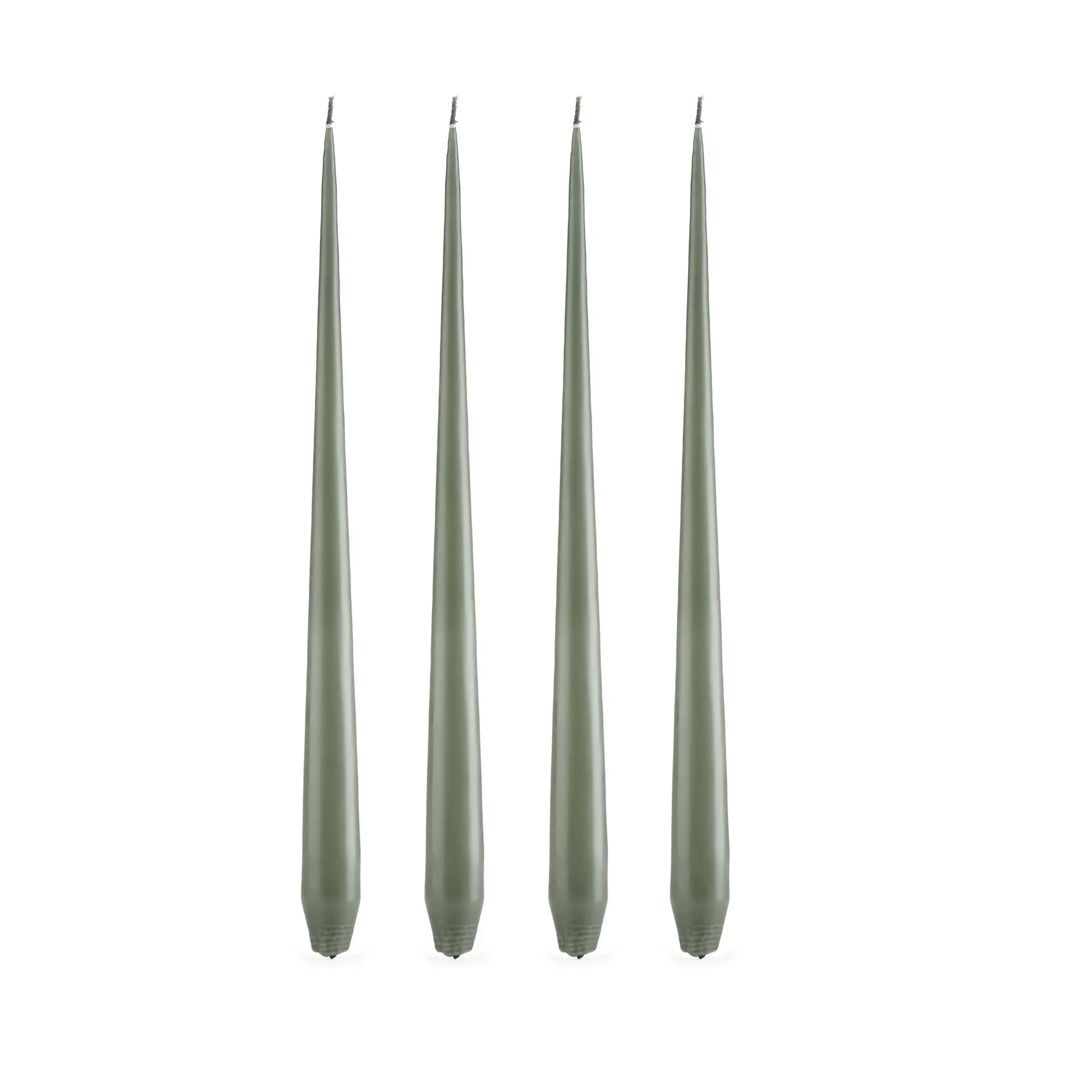 ester & erik ljus 4-pack matt, green soil, 42 cm ester & erik