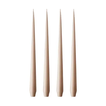 ester & erik ljus 4-pack matt - ice latte, 42 cm - ester & erik