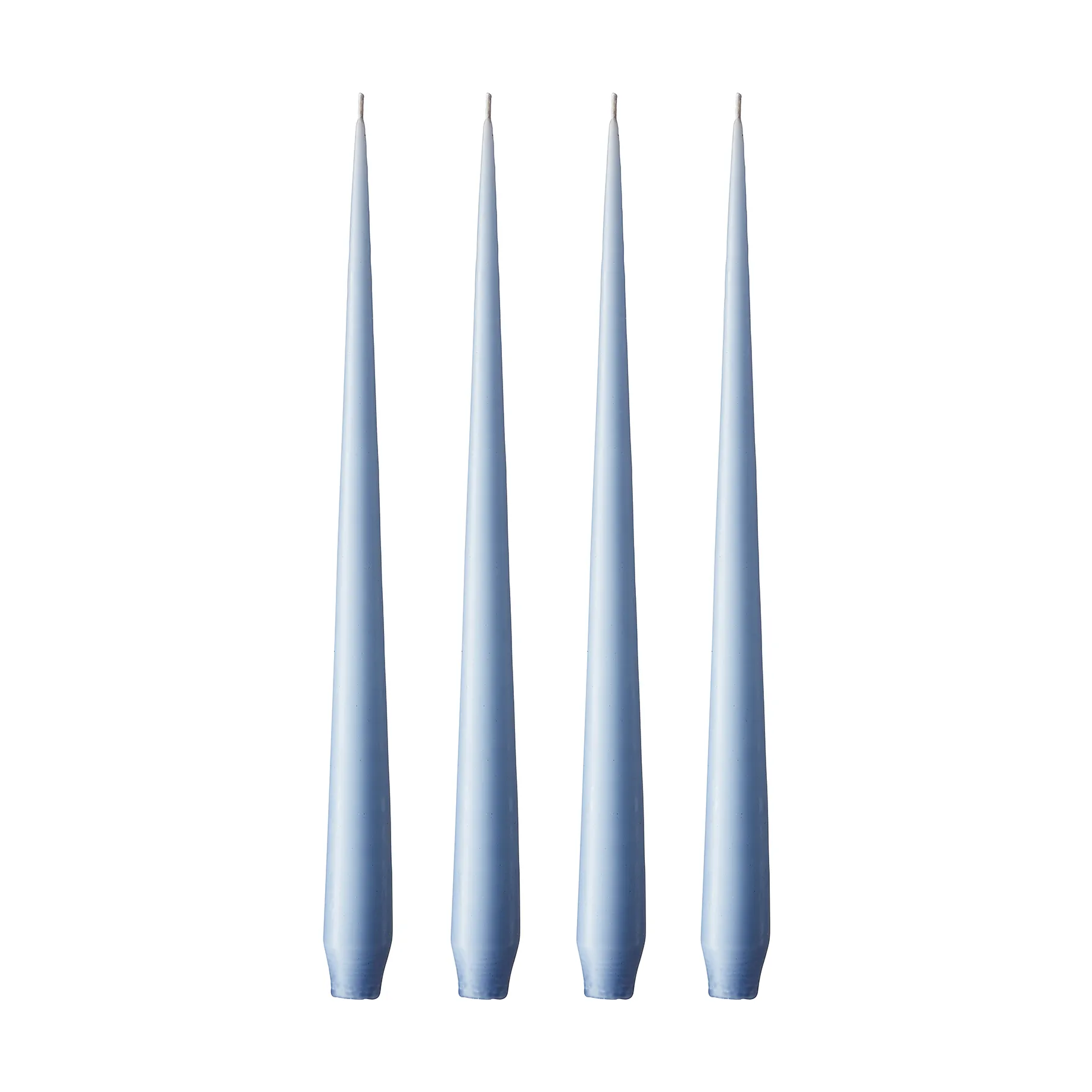ester & erik ljus 4-pack matt, icy lavender, 42 cm ester & erik