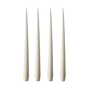 ester & erik ljus 4-pack matt - ivory, 32 cm - ester & erik