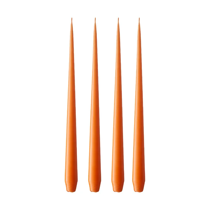ester & erik ljus 4-pack matt - Mild orange 16, 32 cm - ester & erik