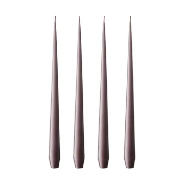 ester & erik ljus 4-pack matt - muted mauve, 32 cm - ester & erik