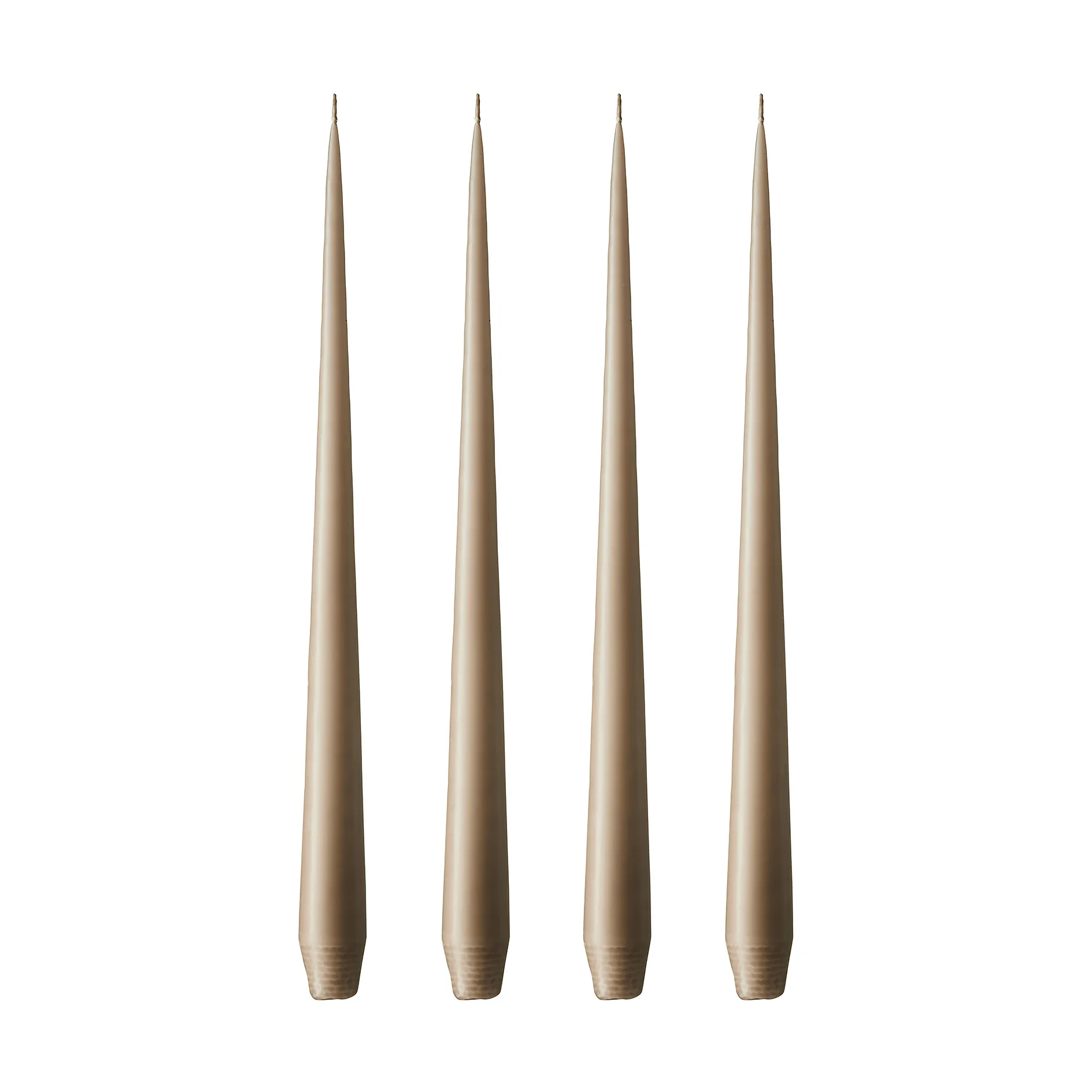 ester & erik ljus 4-pack matt, nougat note, 32 cm ester & erik