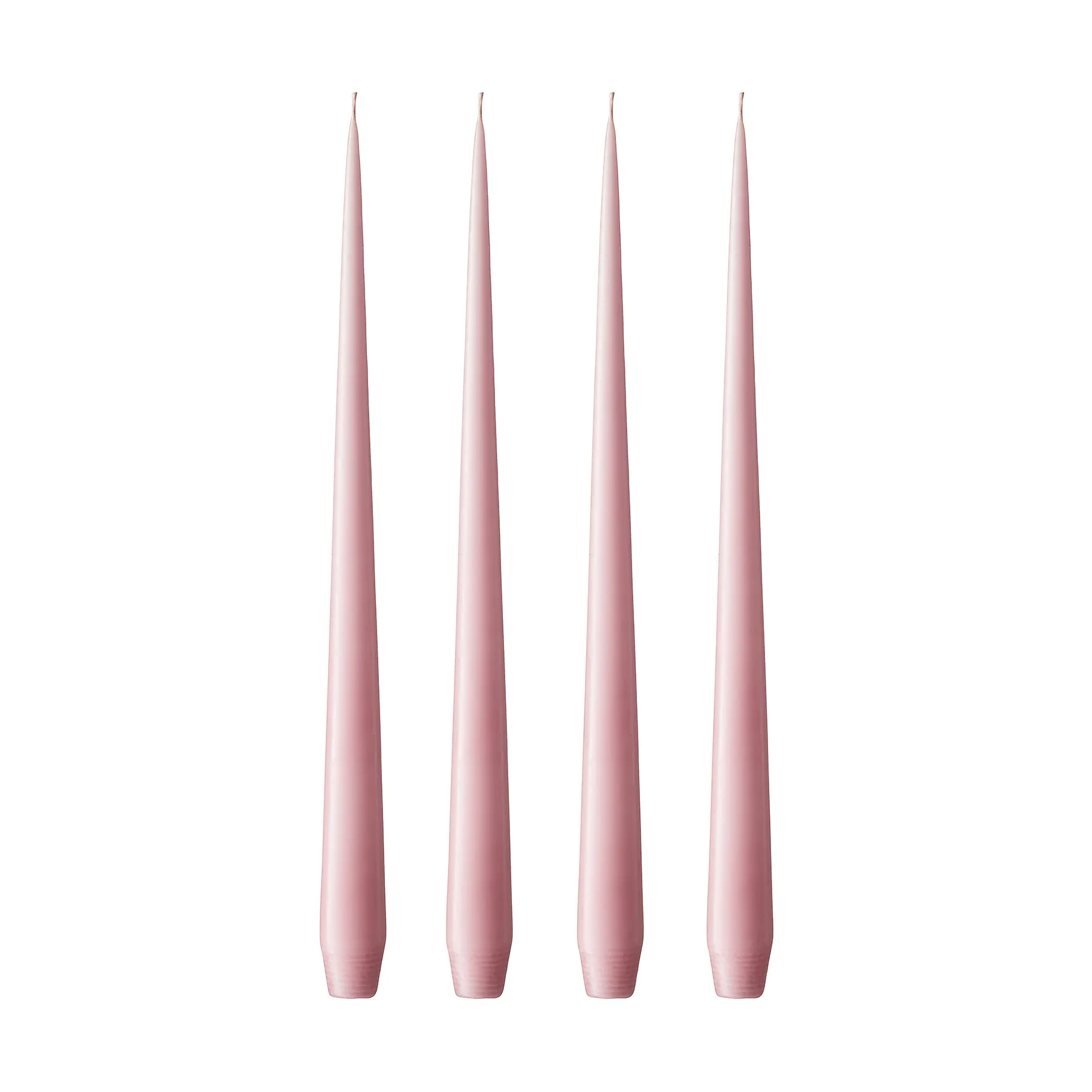 ester & erik ljus 4-pack matt, old rose, 42 cm ester & erik