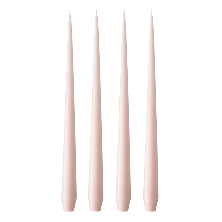 ester & erik ljus 4-pack matt - rosewater 51, 42 cm - ester & erik