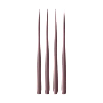 ester & erik ljus 4-pack matt - Winter rose 84, 42 cm - ester & erik