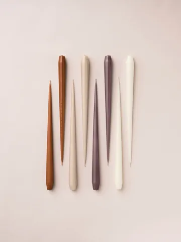 ester & erik ljus 4-pack matt - Winter rose 84, 42 cm - ester & erik