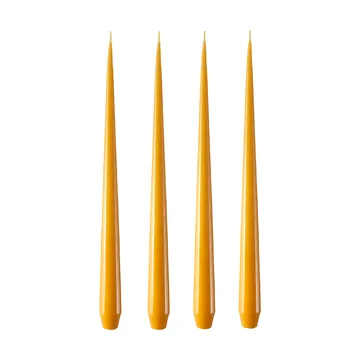 ester & erik ljus lackad 4-pack - honey balm, 32 cm - ester & erik