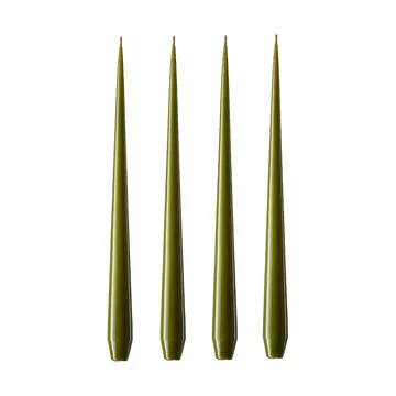 ester & erik ljus lackad 4-pack - olive glow, 32 cm - ester & erik
