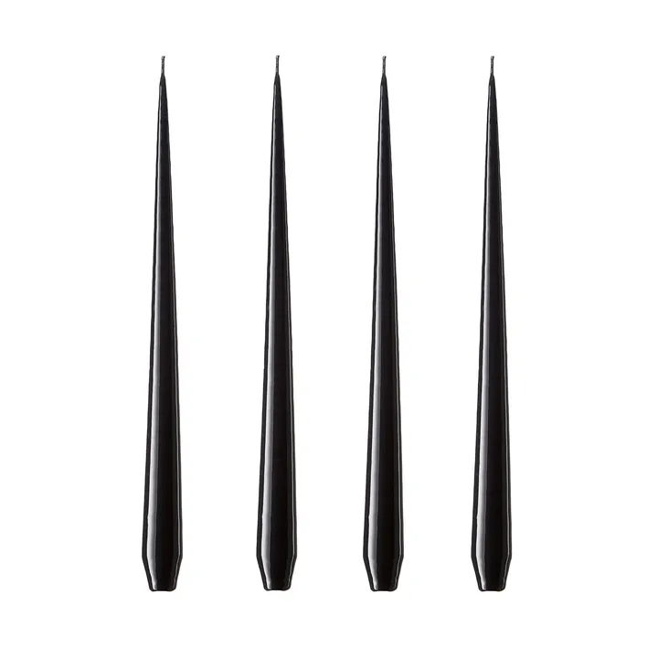 ester & erik ljus lackad 4-pack - Raw black, 32 cm - ester & erik