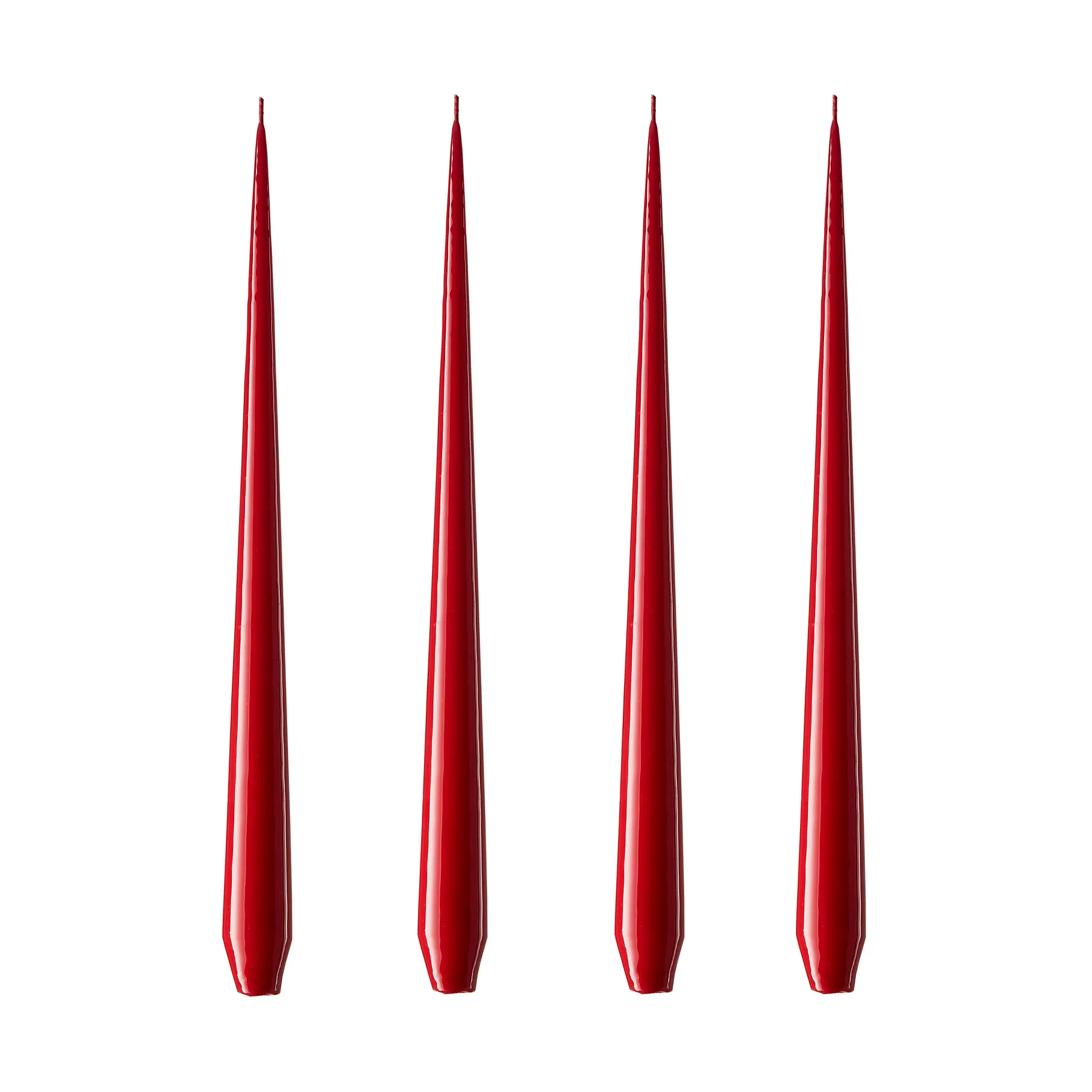 ester & erik ljus lackad 4-pack, winter berry, 32 cm ester & erik