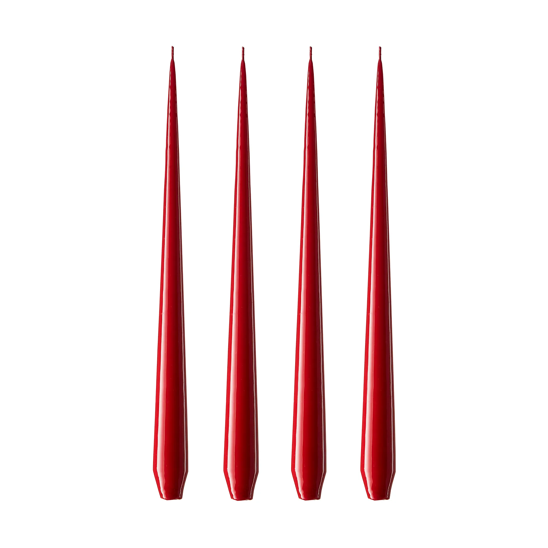 ester & erik ljus lackad 4-pack, winter berry, 42 cm ester & erik