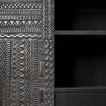 Ancestors Tabwa skåp - Teak 2 dörrar-2 lådor 100x160 - Ethnicraft
