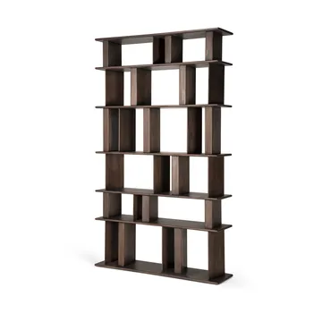 Block bokhylla - Espresso matte mahogany, 120x207 cm - Ethnicraft