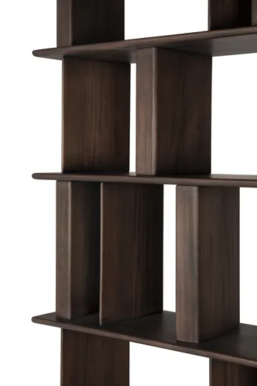 Block bokhylla - Espresso matte mahogany, 120x207 cm - Ethnicraft