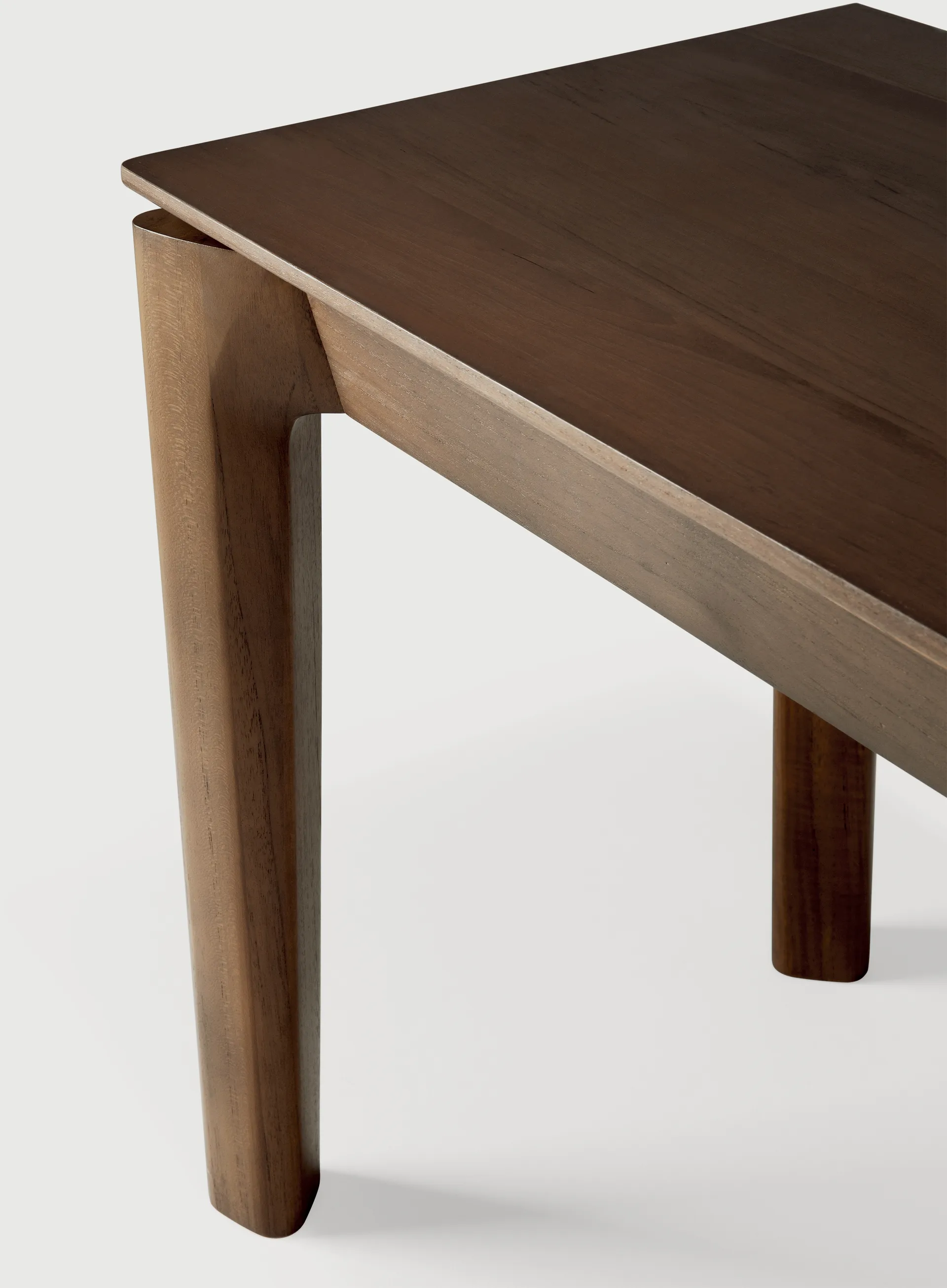 Bok bänk, Mörkbetsad teak 166 cm Ethnicraft
