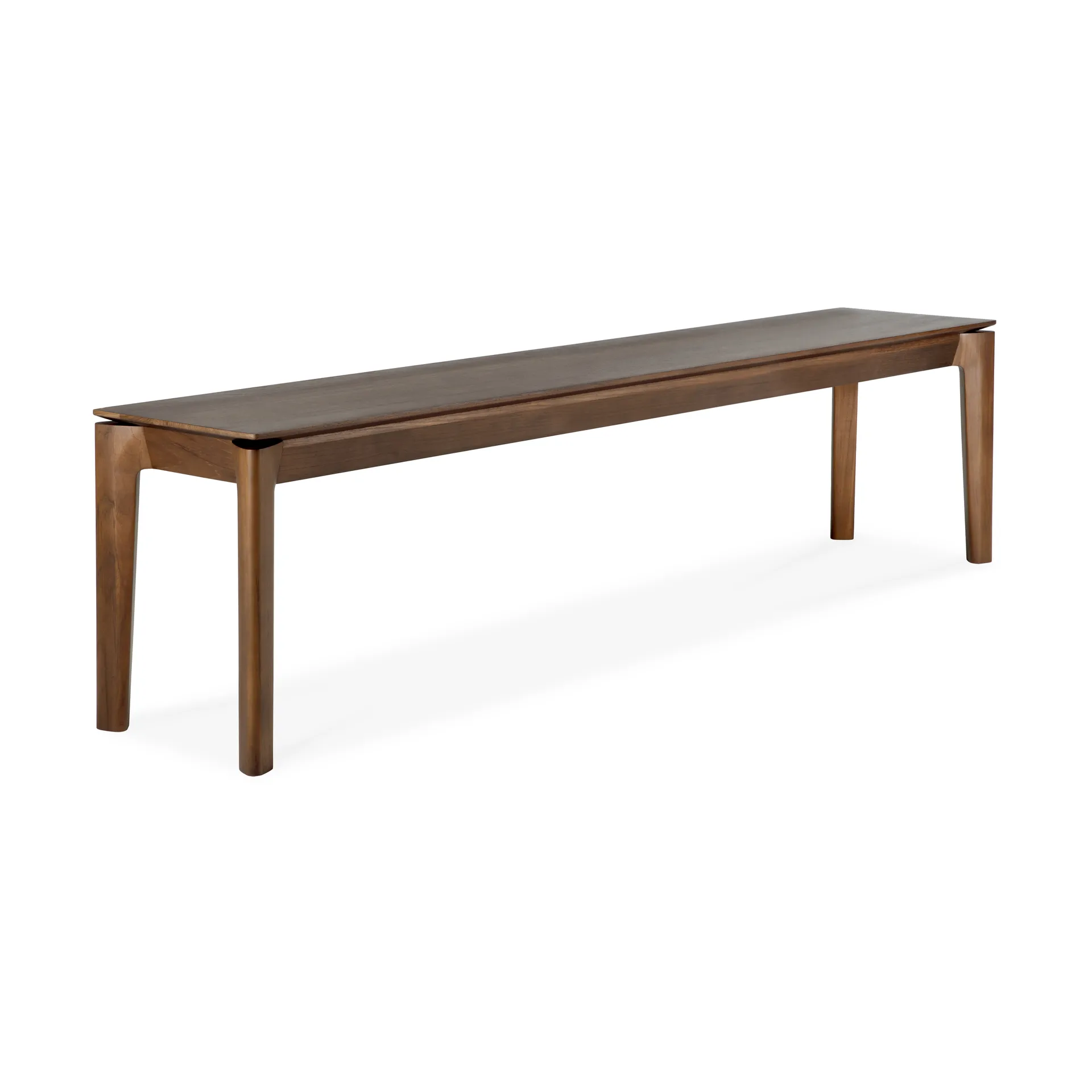 Bok bänk, Mörkbetsad teak 186 cm Ethnicraft