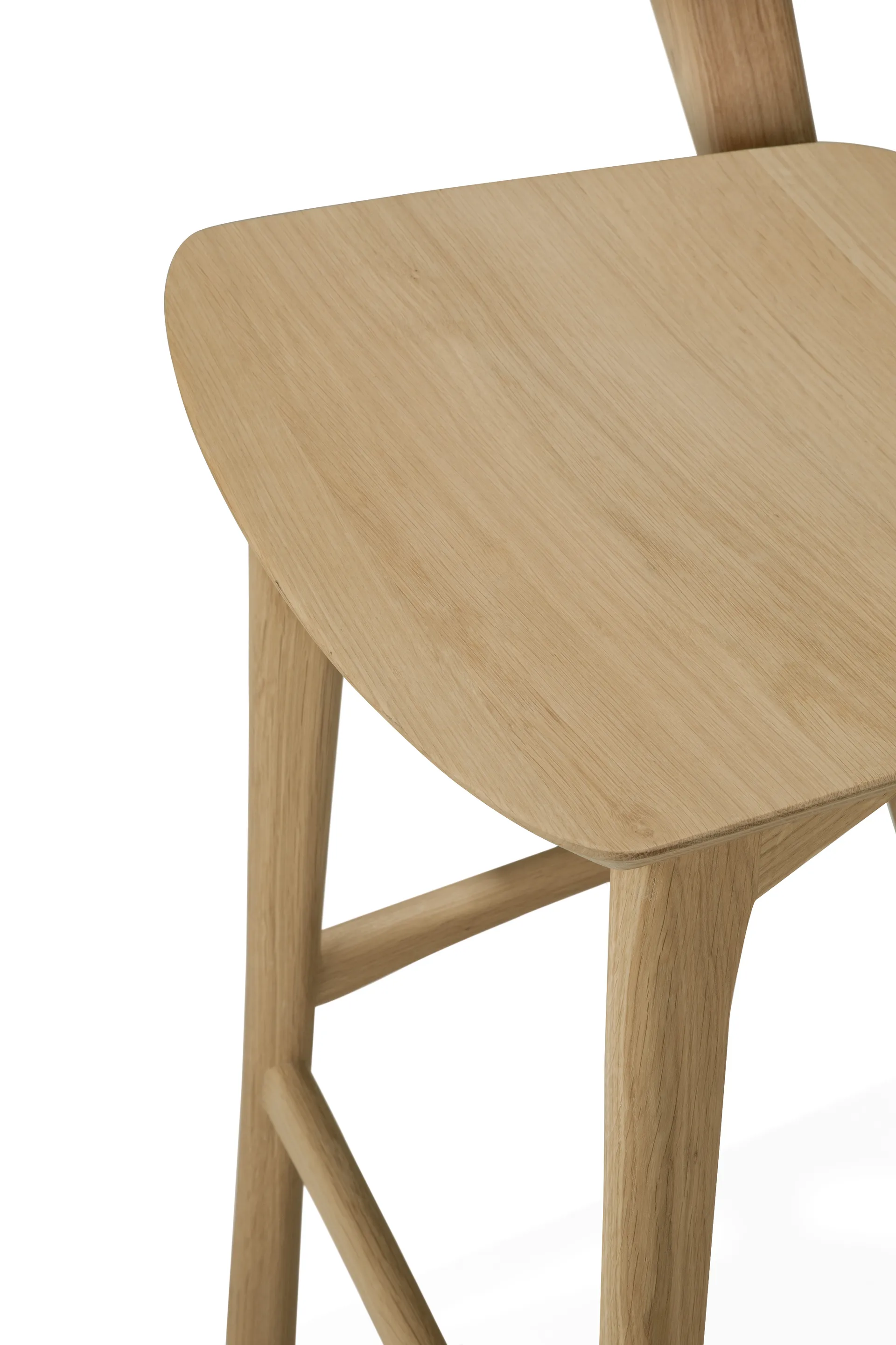 Bok barstol, Lackerad ek, 65 cm Ethnicraft