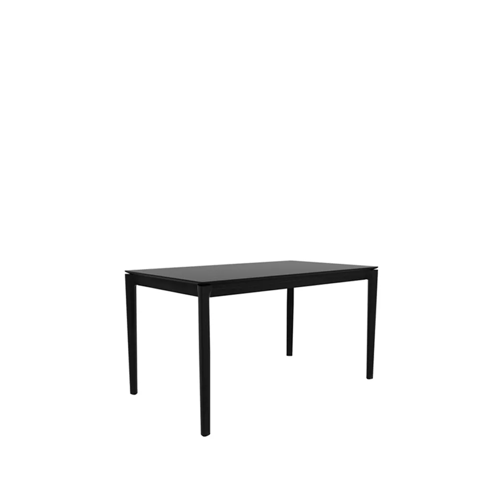 Bok matbord 140x80 cm, Svartbetsad ek Ethnicraft