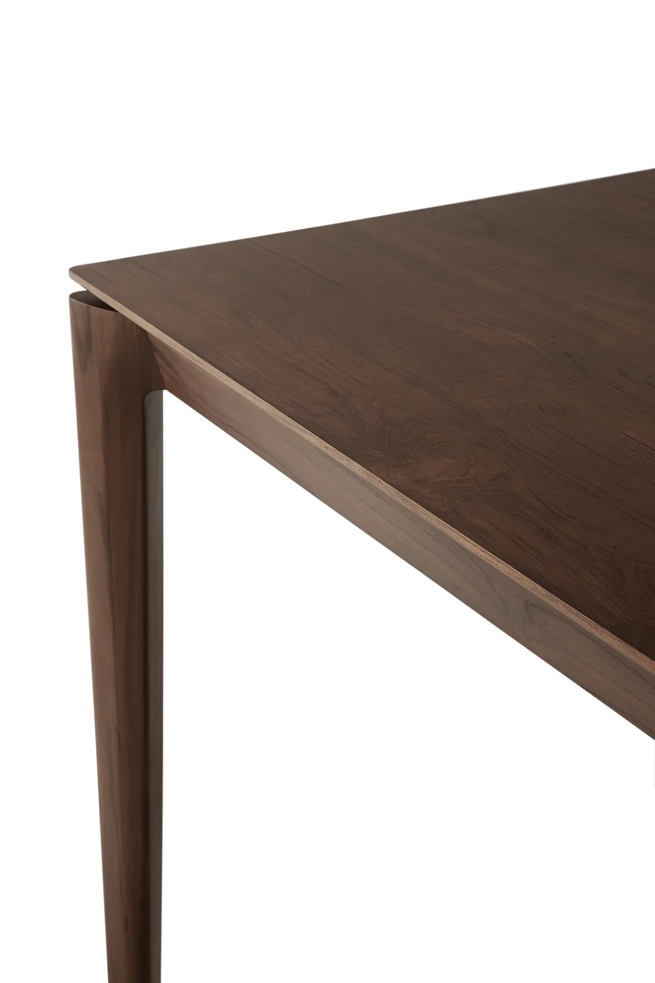 Bok matbord 180x90 cm, Lackad teak brown Ethnicraft