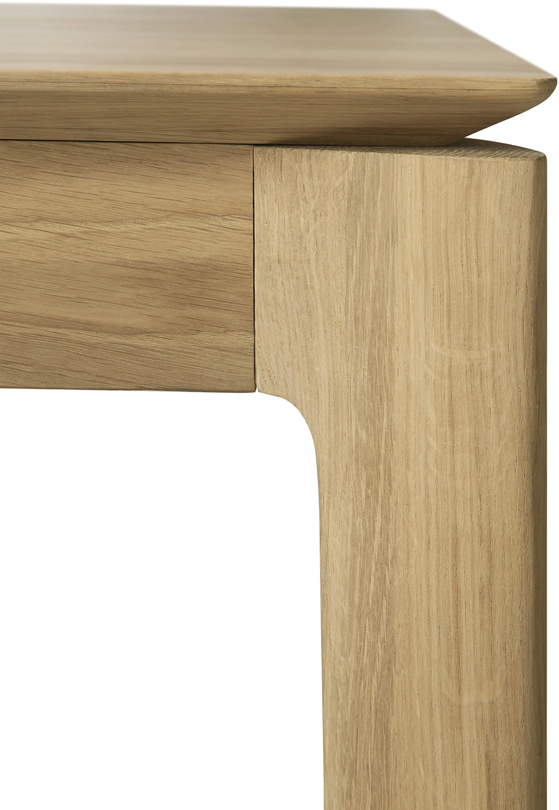 Bok matbord 200/300x100x76 cm, Hårdvaxoljad ek Ethnicraft