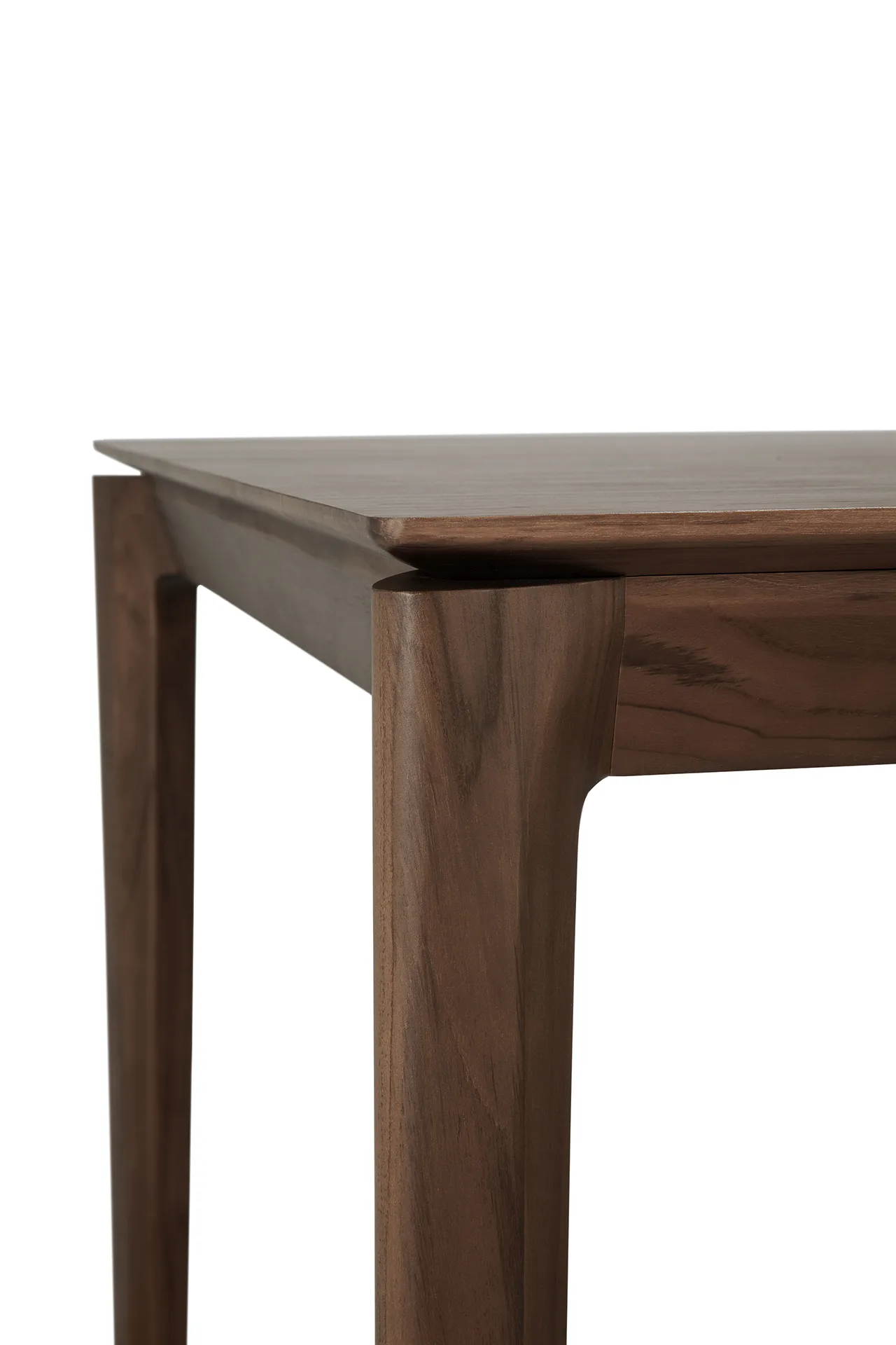 Bok matbord 220x95 cm, Lackad teak brown Ethnicraft