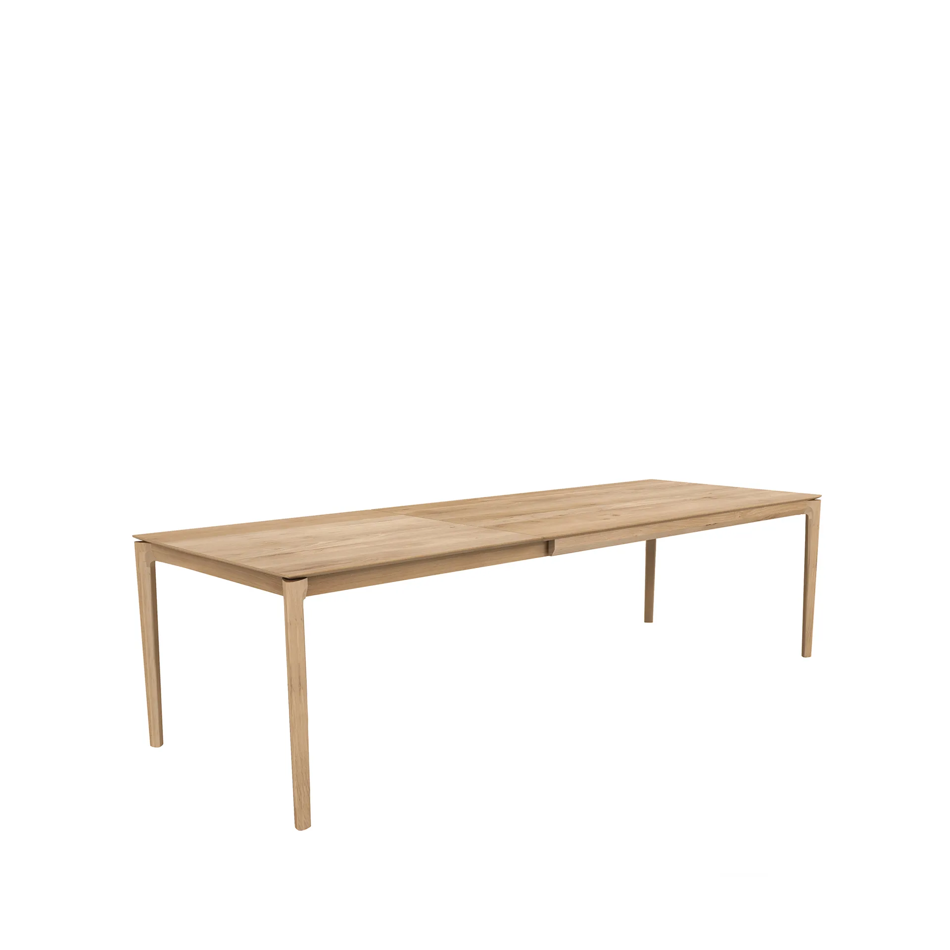 Bok matbord med iläggsskiva, Oak wax oil 100x180/280 cm Ethnicraft