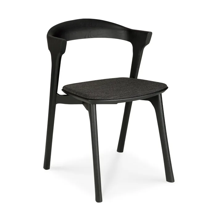 Bok stol - Brun ek-tyg soft black - Ethnicraft