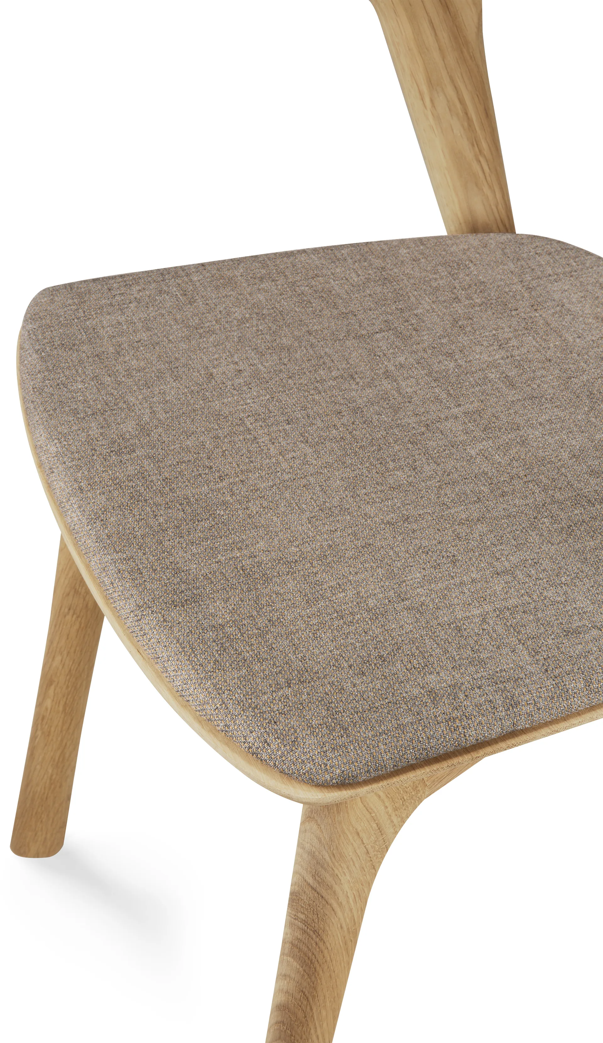 Bok stol, Lackerad ek-tyg Warm grey Ethnicraft