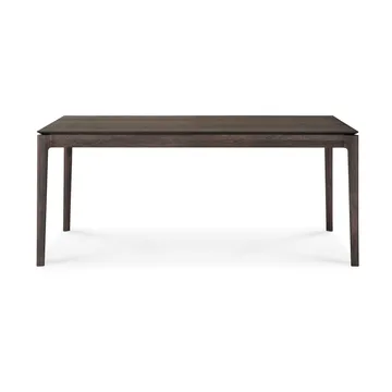 Bok utdragbart matbord - Brunlackerad ek, 100x180/280 cm - Ethnicraft