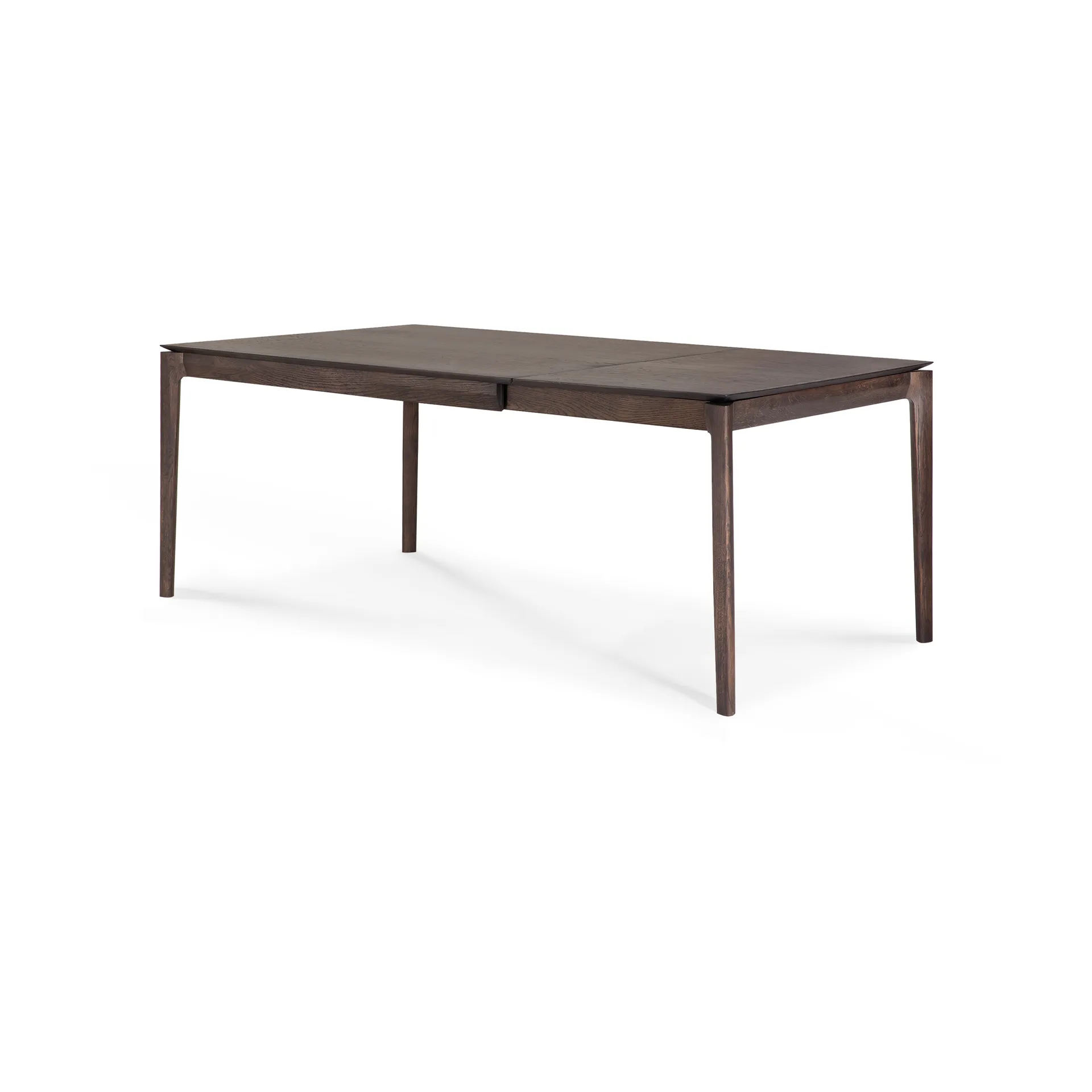 Bok utdragbart matbord, Brunlackerad ek, 90x140/220 cm Ethnicraft