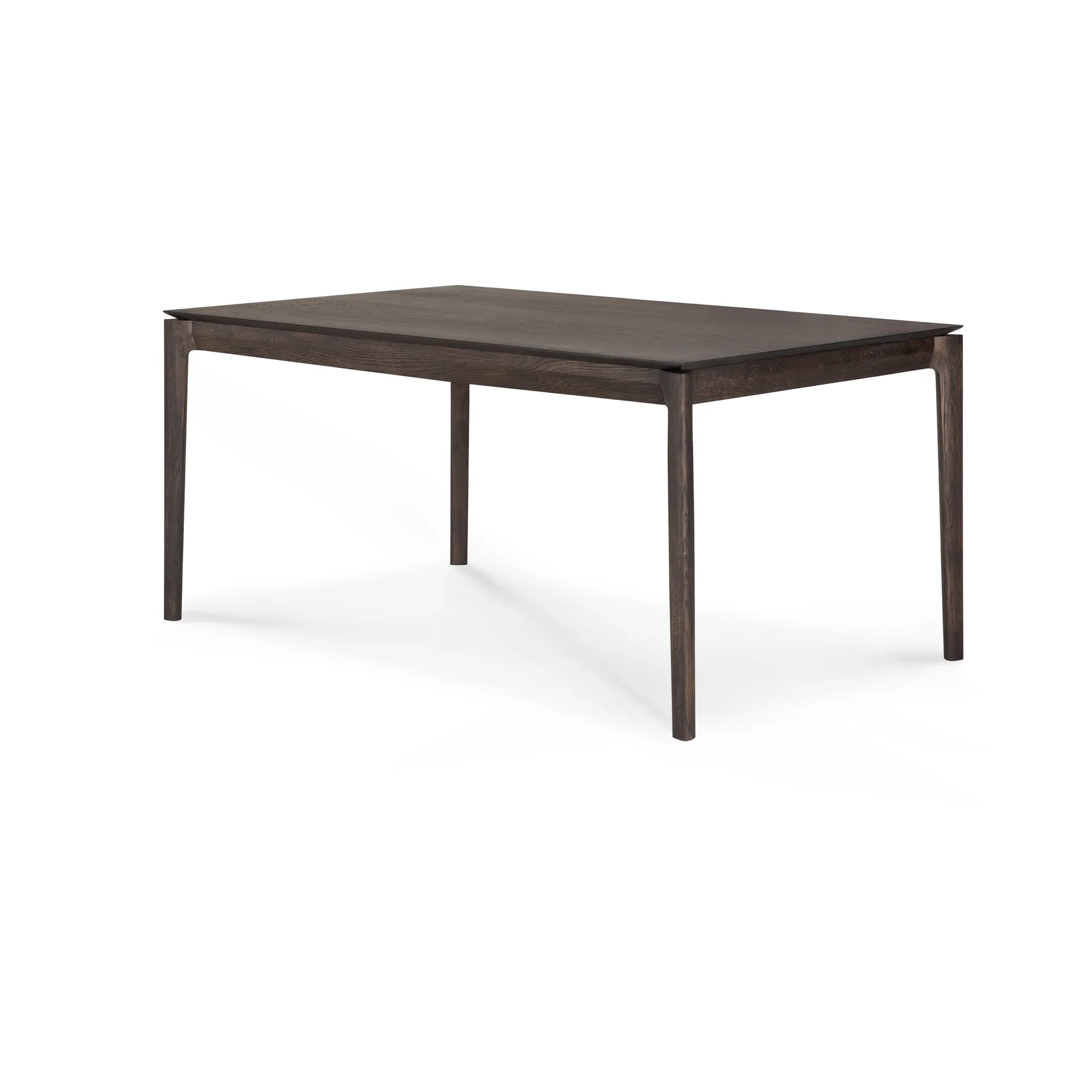 Bok utdragbart matbord, Brunlackerad ek, 90x160/240 cm Ethnicraft