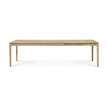 Bok utdragbart matbord - Lackerad ek, 100x180/280 cm - Ethnicraft