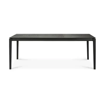 Bok utdragbart matbord - Svartlackerad ek, 100x200/300 cm - Ethnicraft