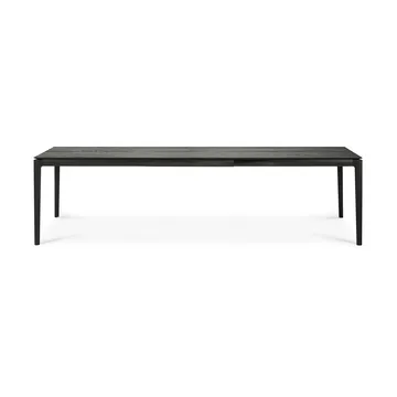Bok utdragbart matbord - Svartlackerad ek, 100x200/300 cm - Ethnicraft